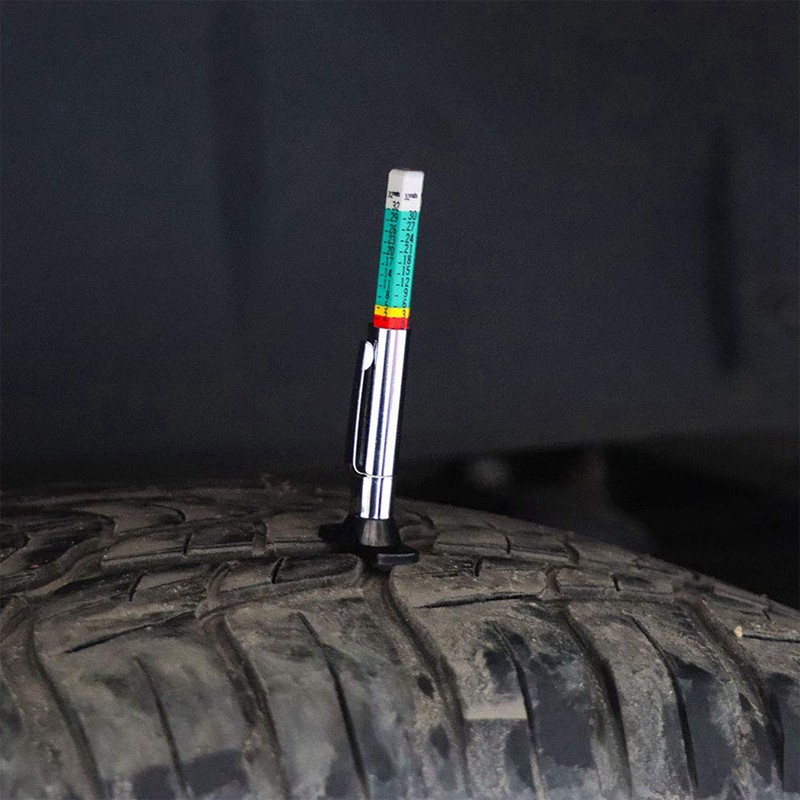 Bộ 2 Dụng Cụ Đo Áp Suất Lốp Xe Hơi / Xe Tải