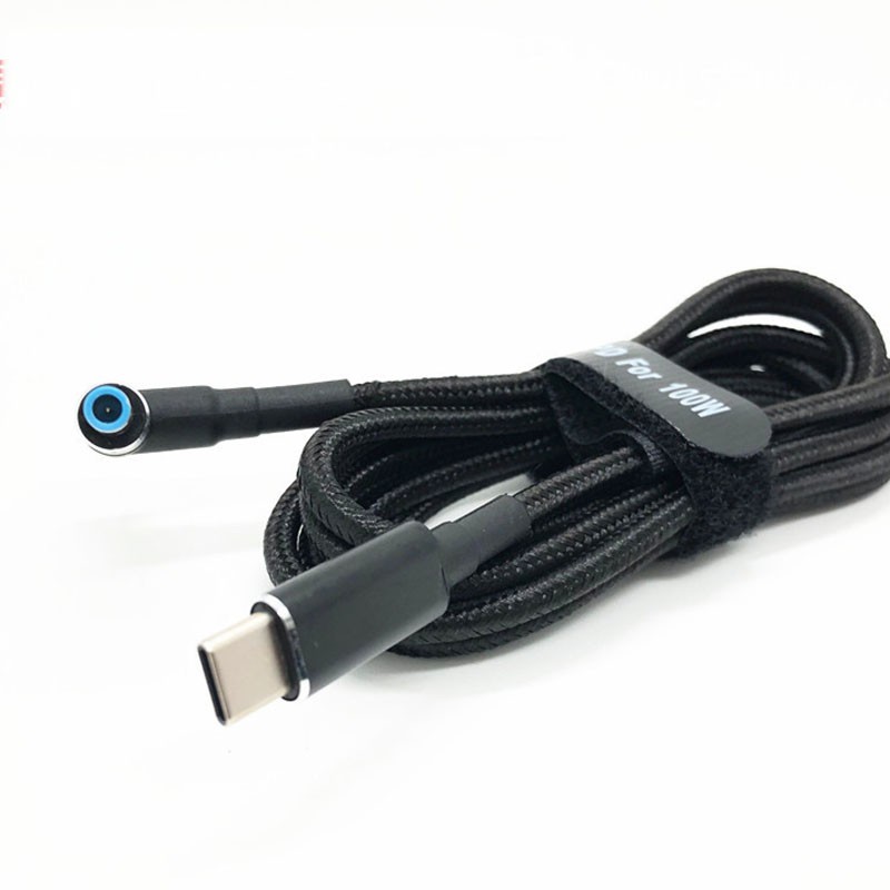 Cáp Chuyển Nguồn USB C sang Dell Thinkpad HP Surface 1.8 MÉT 100W