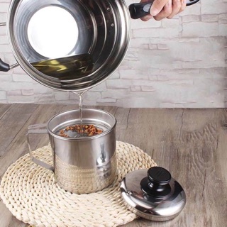 Ca lọc dầu inox cao cấp