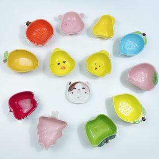 Bát ăn dặm cho bé chất liệu gốm sứ, Chén ăn dặm từ 5 tháng tuổi dung tích 30-180ml, dụng cụ ăn dặm