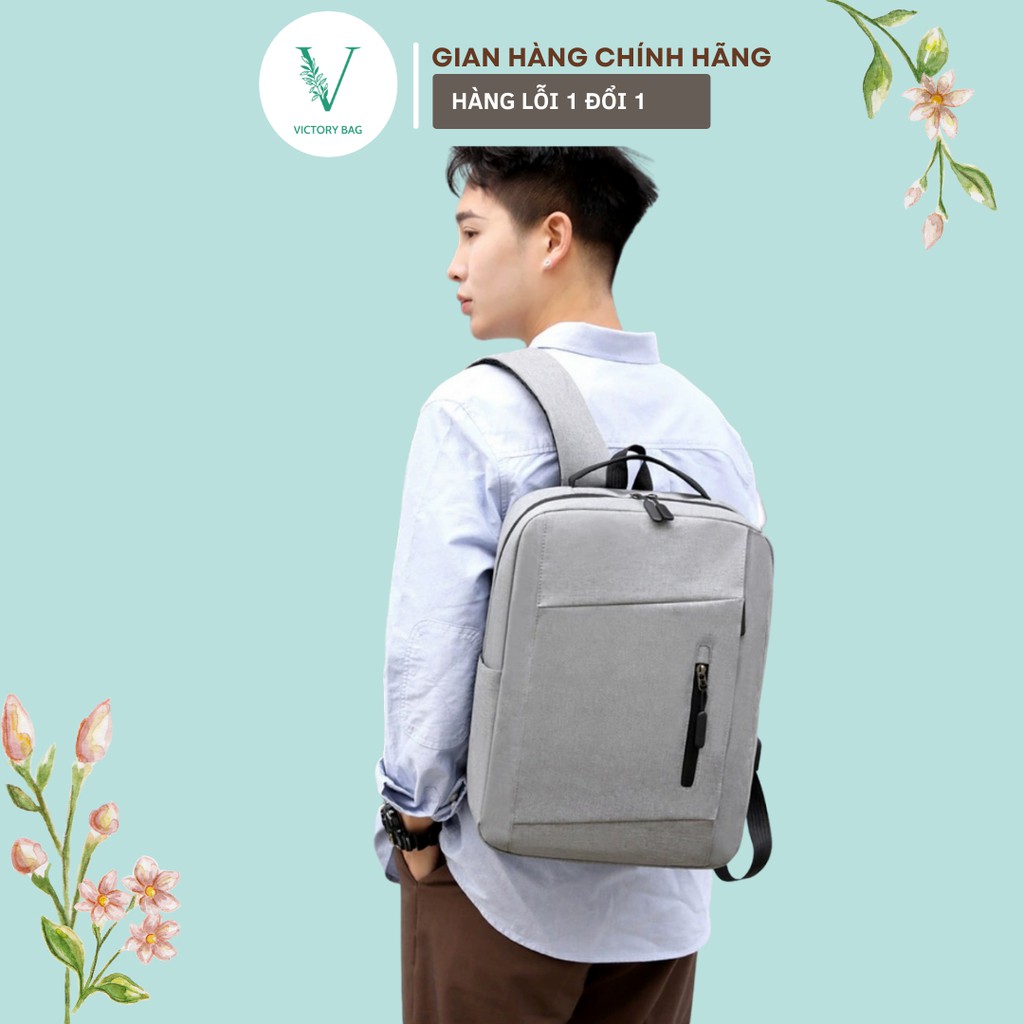 🎒Balo nam đựng laptop 13inch, 14inch, 15,6inch nhỏ gọn, balo đi làm nam nữ, đi học cho học sinh, sinh viên 🎒 - BL-016