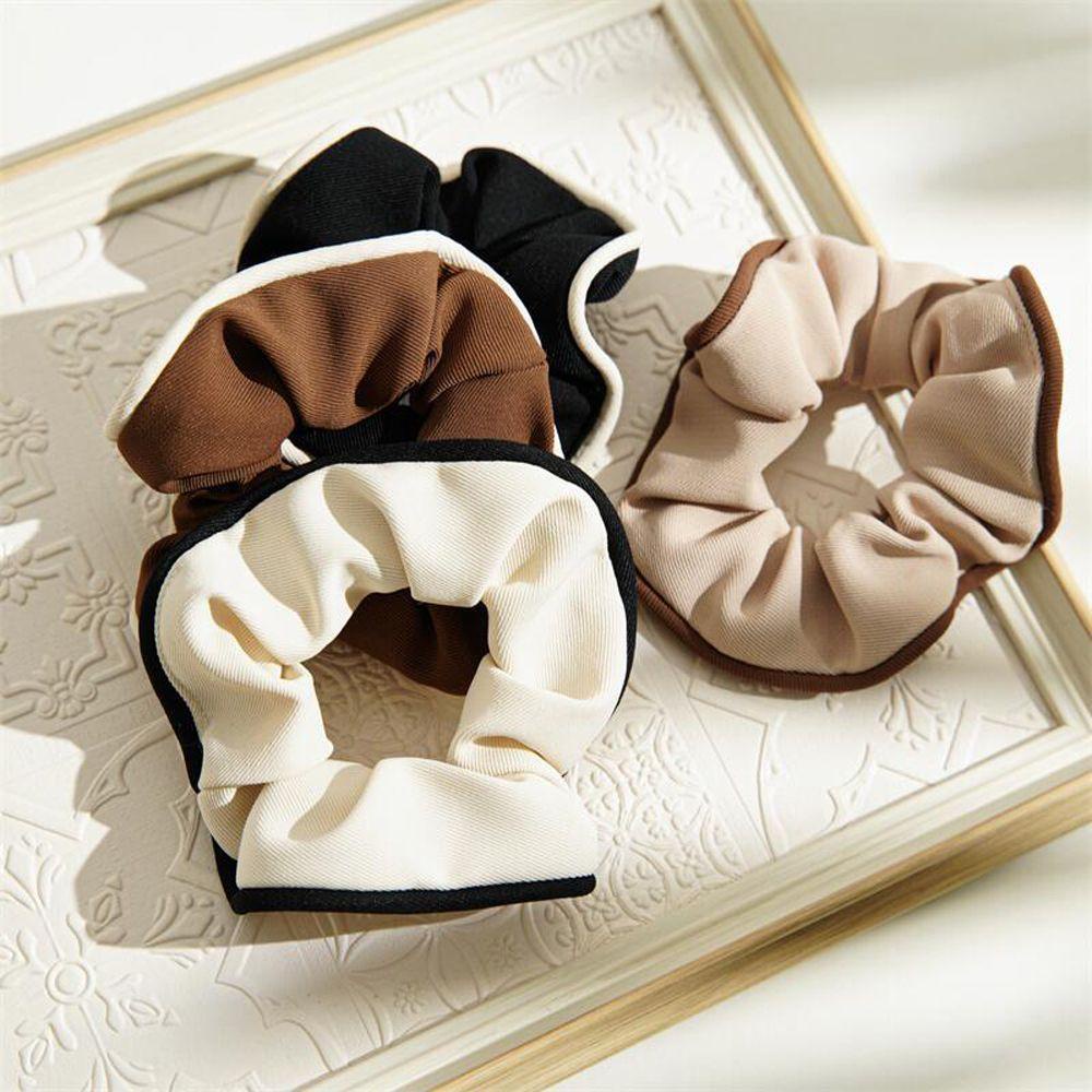 Dây Cột Tóc Đuôi Ngựa Co Giãn In Họa Tiết Hoa VANES1 Thời Trang Xinh Xắn Cho Nữ