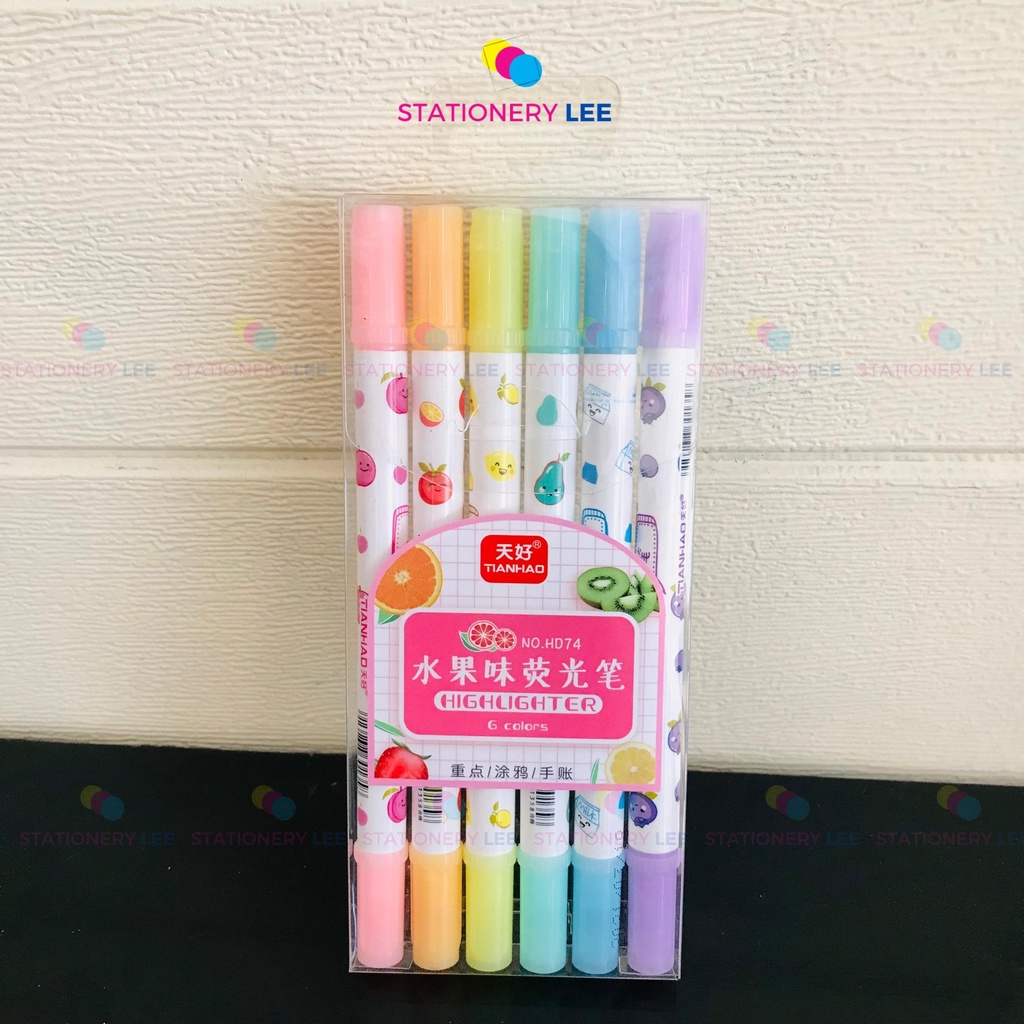 Bút Highlight Pastel Dạ Quang Ghi Nhớ Mẫu Mới 2021 - Dòng Cute Set nhiều Màu