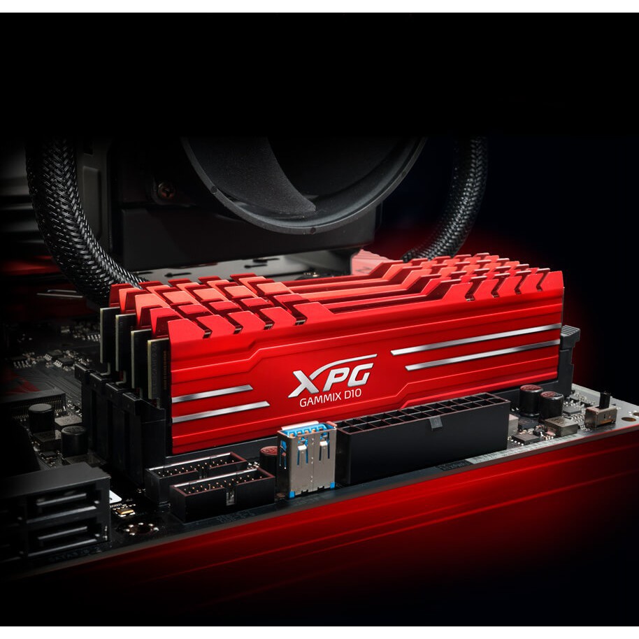 🄲🄷Í🄽🄷 🄷Ã🄽🄶 ❈ RAM ADATA XPG Gammix D10 DDR4 8GB bus 3000Mhz tản nhiệt đỏ BH 5 năm chính hãng