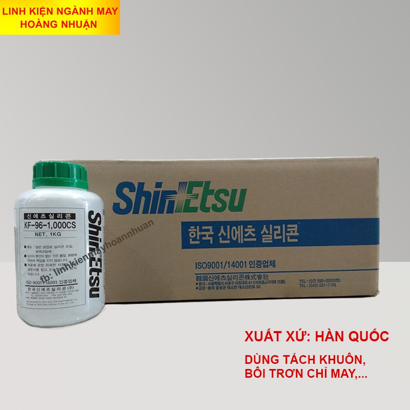 Dầu chỉ Shin Etsu KF-96 Made in Korea