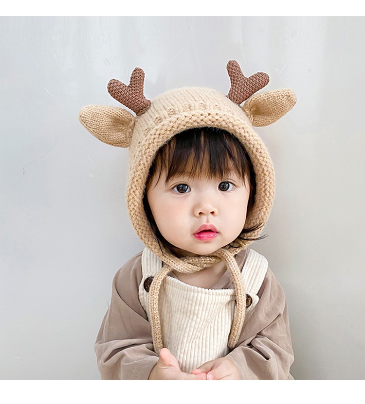 Mũ Lông Giữ Ấm Tai Siêu Dễ Thương Cho Bé Gái