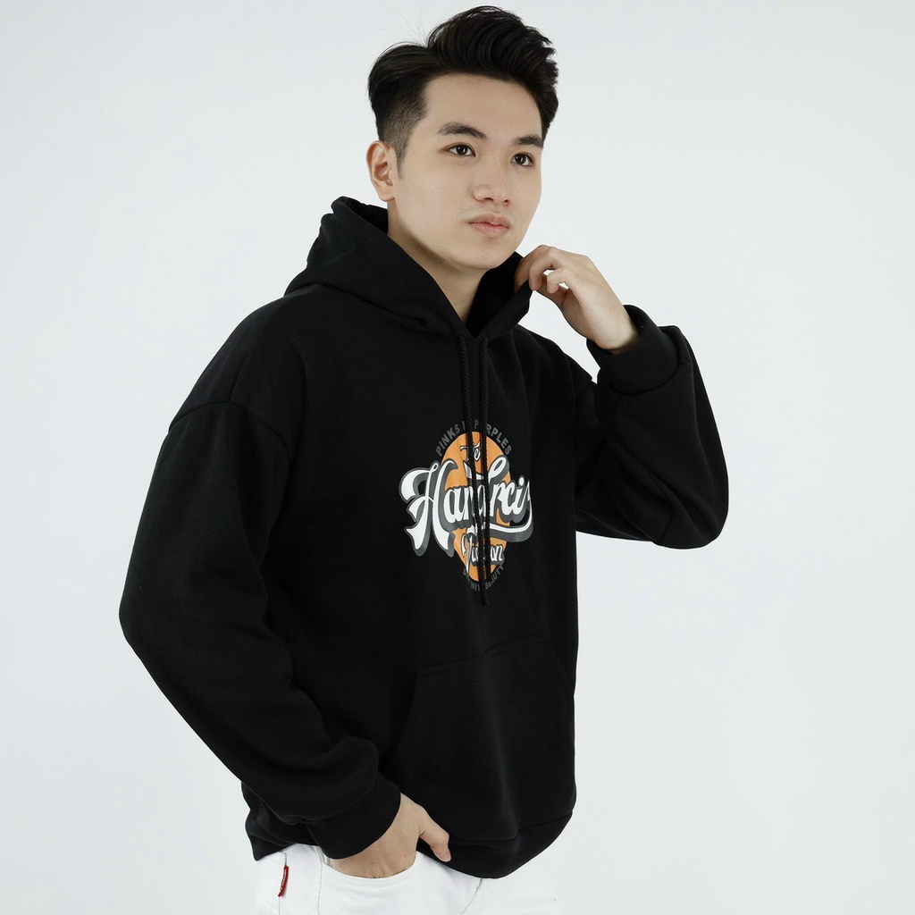 Áo hoodie nam form rộng vải nỉ dày dặn, siêu co giãn chuẩn form thời trang cao cấp thời trang Hpfashion - KVAHD13