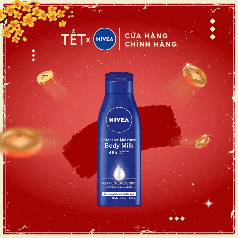 Sữa dưỡng thể NIVEA dưỡng ẩm chuyên sâu (250ml) 80201