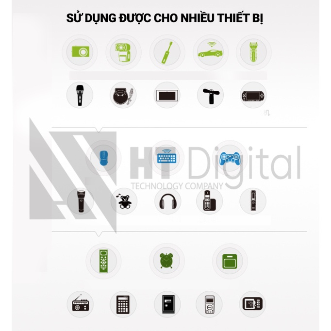 Pin sạc AAA Camelion 2500mAh, dùng cho chuột không dây, đồ chơi trẻ em, máy cạo râu, remote, micro(hàng chính hãng)