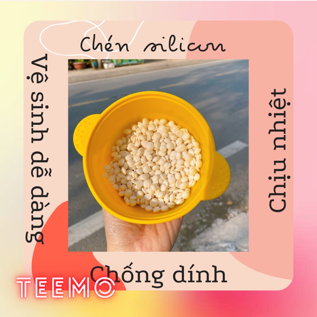 CHÉN SILICON CHỐNG DÍNH - CHỊU NHIỆT NẤU SÁP WAX LÔNG