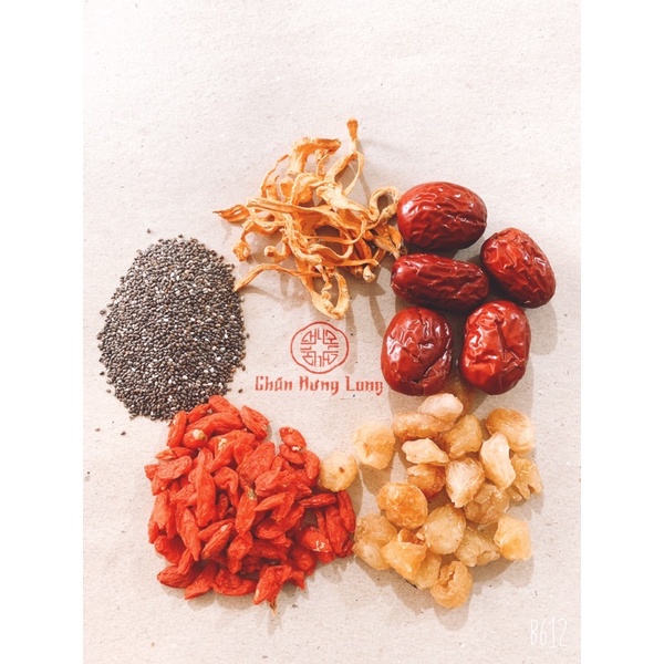 Set nguyên liệu Cung Đình Chưng Yến - Đông y Chấn Hưng Long