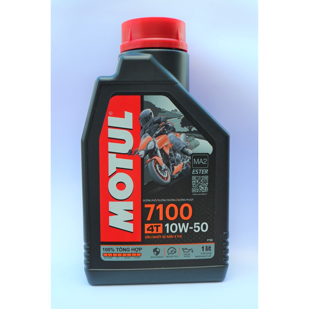 Motul 7100 10w50 1L 100% tổng hợp SN MA2 tem mới | BigBuy360 - bigbuy360.vn