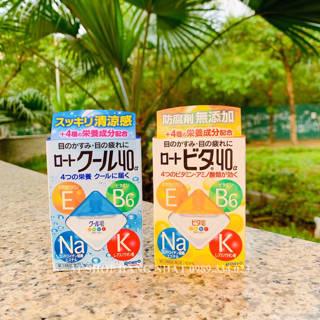 Nhỏ mắt Rotoh Nhật