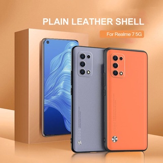 Ốp Điện Thoại Da Chống Sốc Sang Trọng Cho Oppo Realme V15 V5 7 5G Real me Realmi x7 pro ultra