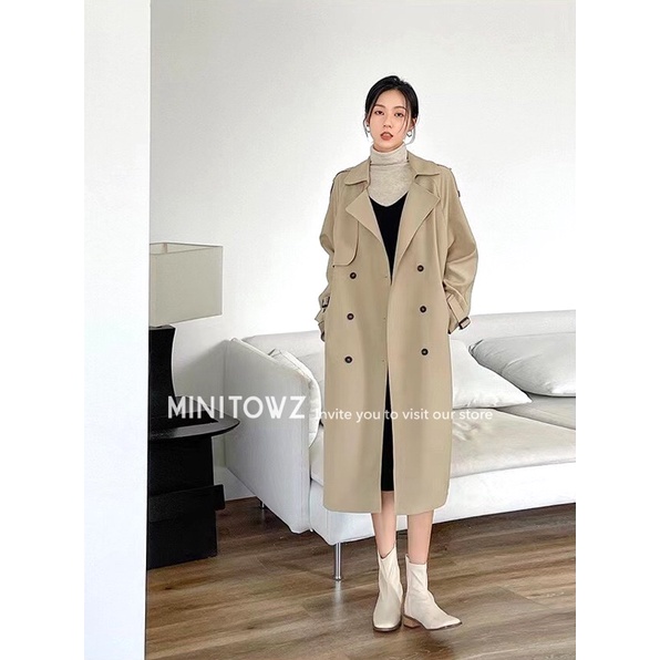 Trendcoat dáng dài