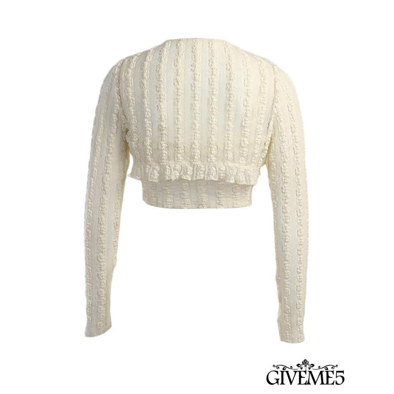 Bộ 2 Món Áo Croptop Tay Dài Thắt Nút + Áo Hai Dây Màu Trơn Thời Trang Xuân Hè Cho Bạn Gái