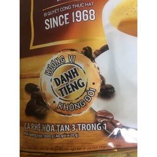 VINA CAFE BỊCH 40 GÓI X 20GR