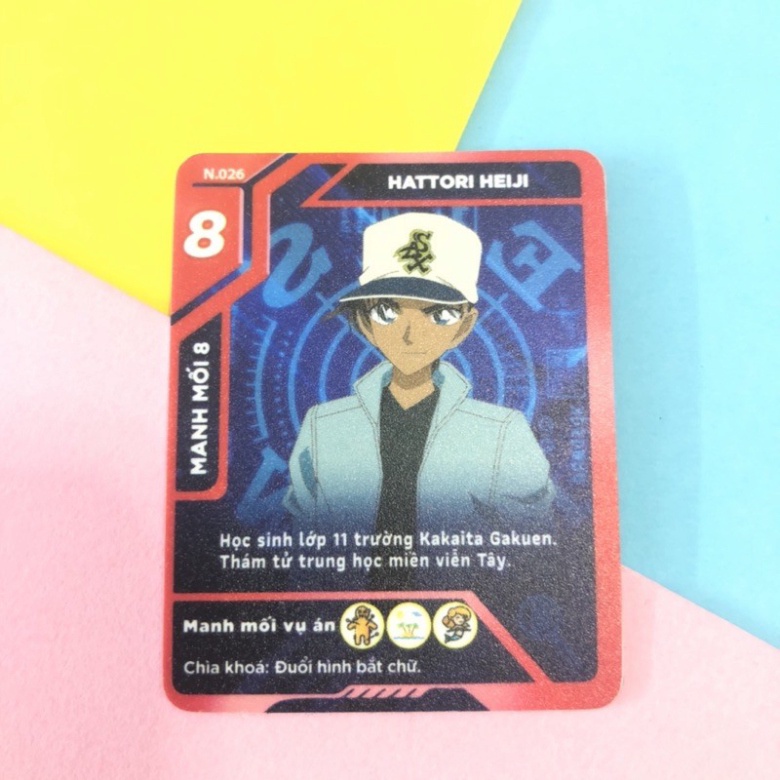 Thẻ Toonies Conan - Thẻ manh mối