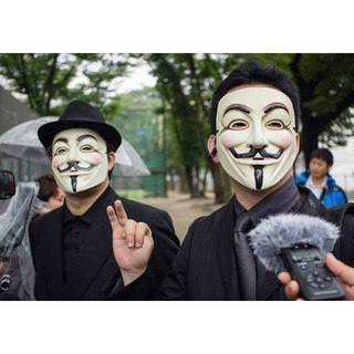 MẶT NẠ HÓA TRANG HACKER anonymous đủ màu cao cấp hàng chính hãng dễ thương
