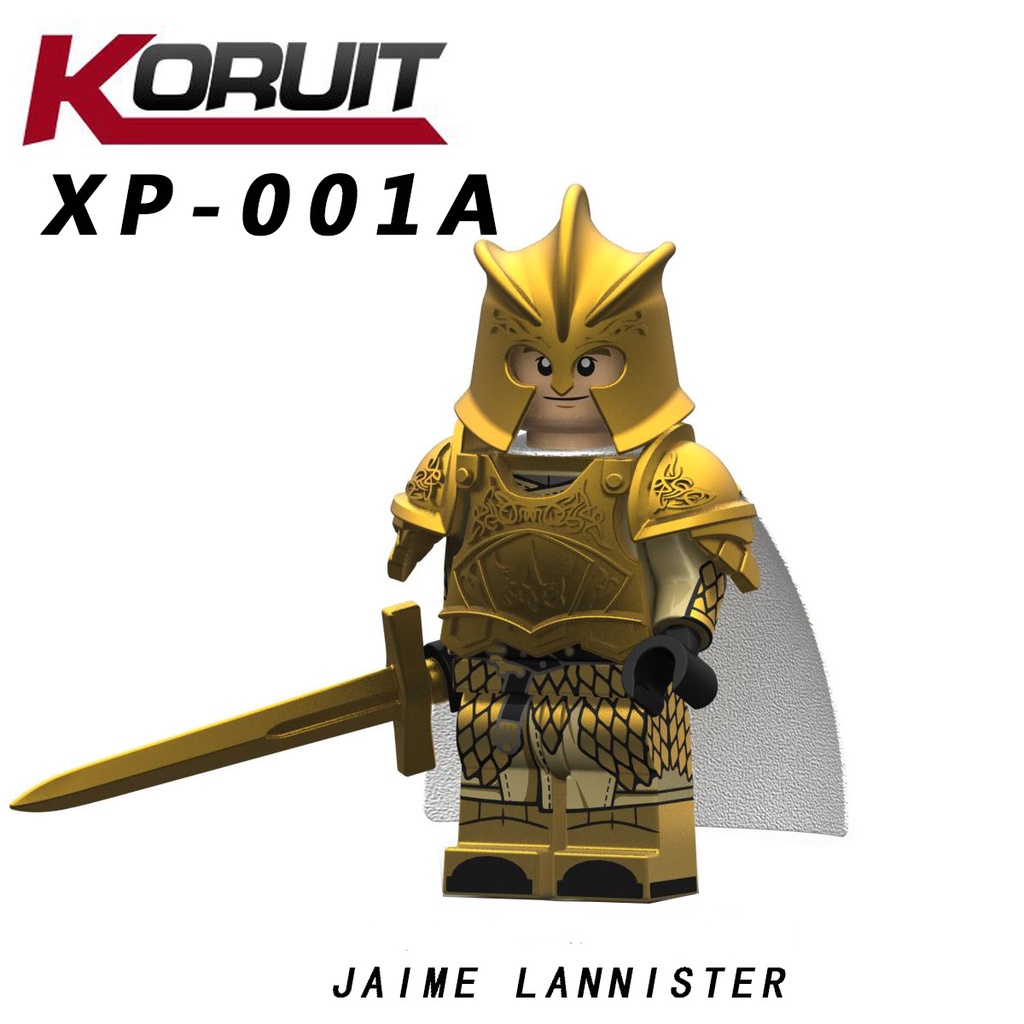 Bộ Đồ Chơi Lắp Ráp Mô Hình Nhân Vật Trong Phim Trò Chơi Vương Quyền