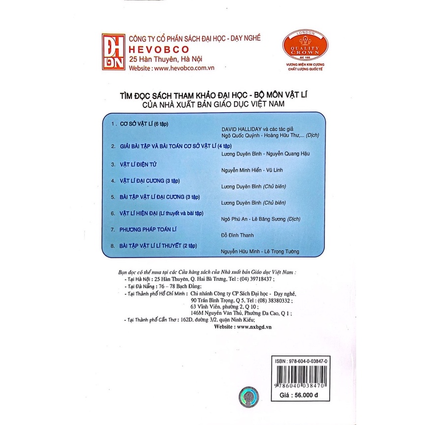 Sách - Giải Bài Tập và Bài Toán Cơ Sở Vật Lí Tập 4