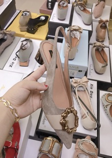 Giày Bệt + Cao gót