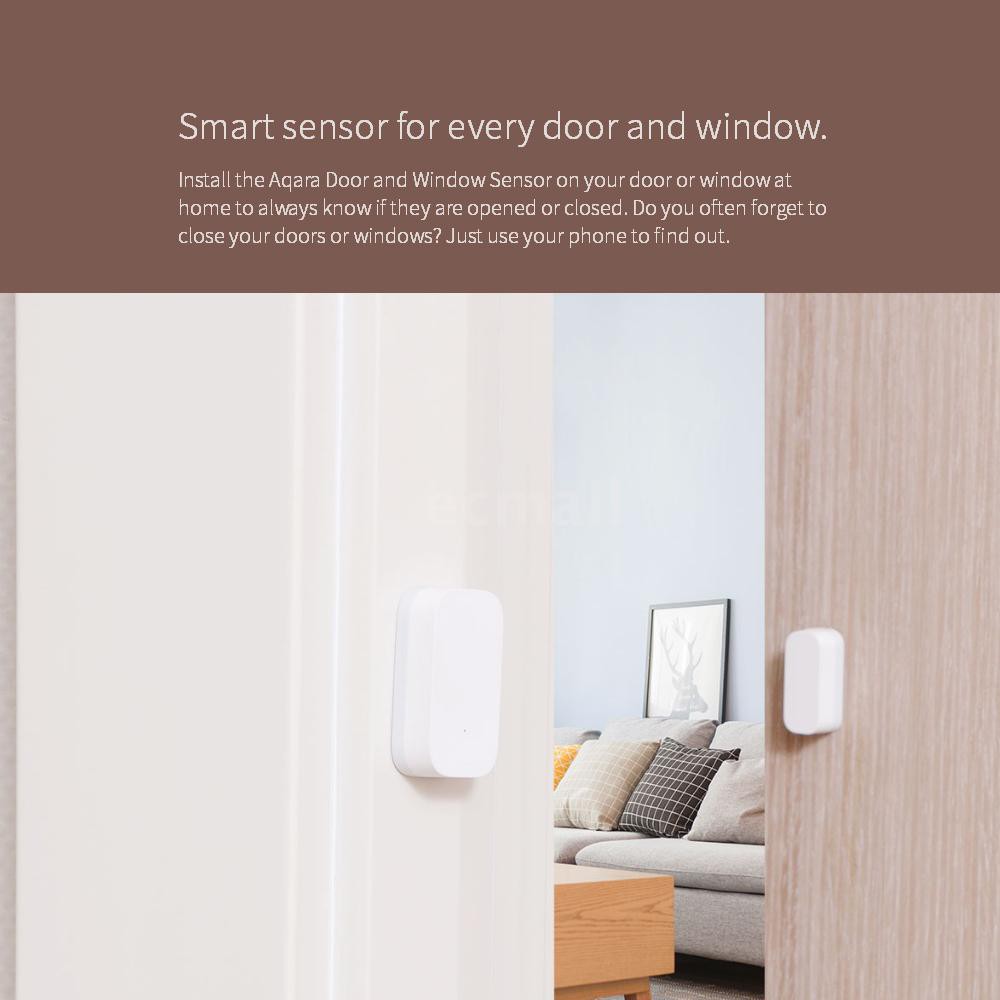 Ecmall Xiaomi Aqara Door and Window Sensor ZigBee Wireless Connection APP Control Smart Home Devices | BigBuy360 - bigbuy360.vn