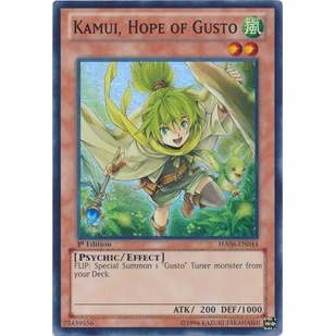 Thẻ bài Yugioh - TCG - Kamui, Hope of Gusto / HA06-EN044'