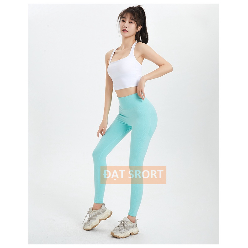 Quần Dài Thể Thao Nữ ,Vải Polyester,  Chun Mông , Cạp Cao , Thấm Hút Tốt , Phù Hợp Mặc Đi Chơi , Tập Thể Thao , Yoga , G