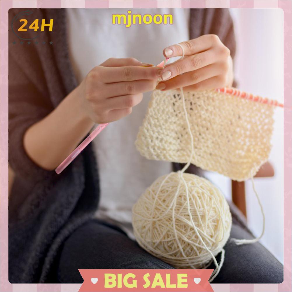 Set 9 kim đan len bằng nhựa tiện dụng