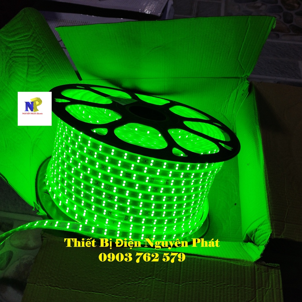 Đèn Led Dây Đôi 2835 Siêu Sáng - Giá Bán 1m Dùng Để Trang Trí Nội Thất Trong Nhà & Ngoài Trời