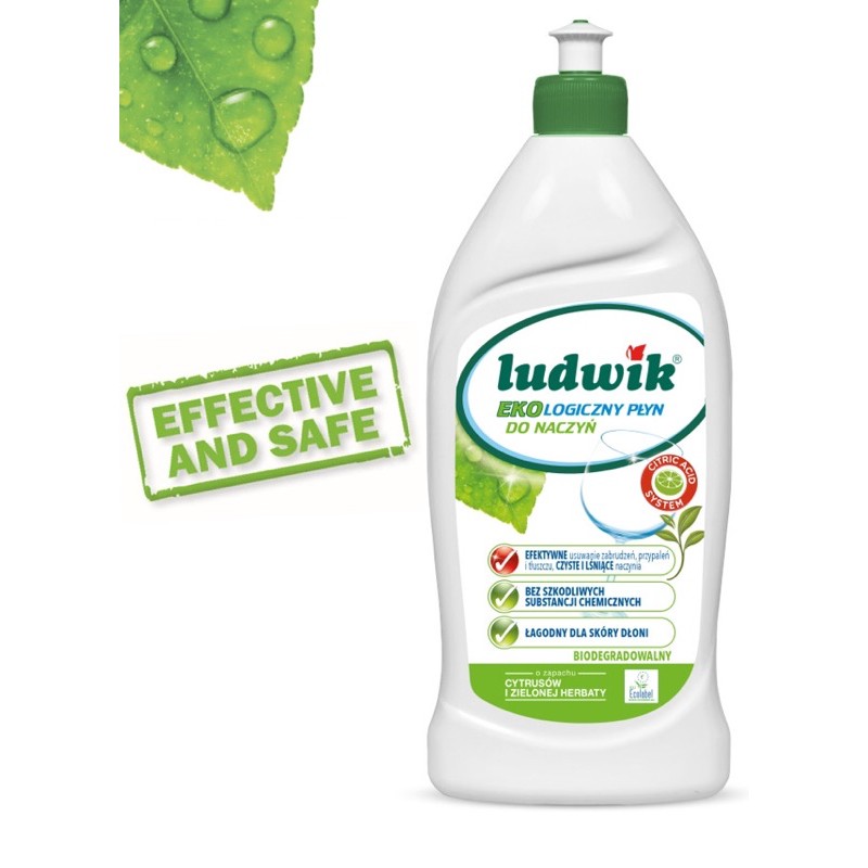 Dung dịch làm bóng chén bát cho máy rửa bát Ludwik - 500ml