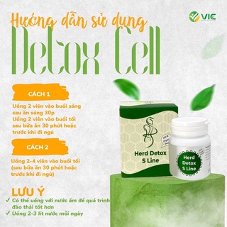 Combo 3 loại Vichi Detox VitC