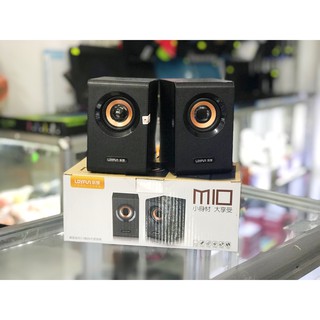 Loa vi tính m10 chất liệu gỗ - âm thanh cực ấm
