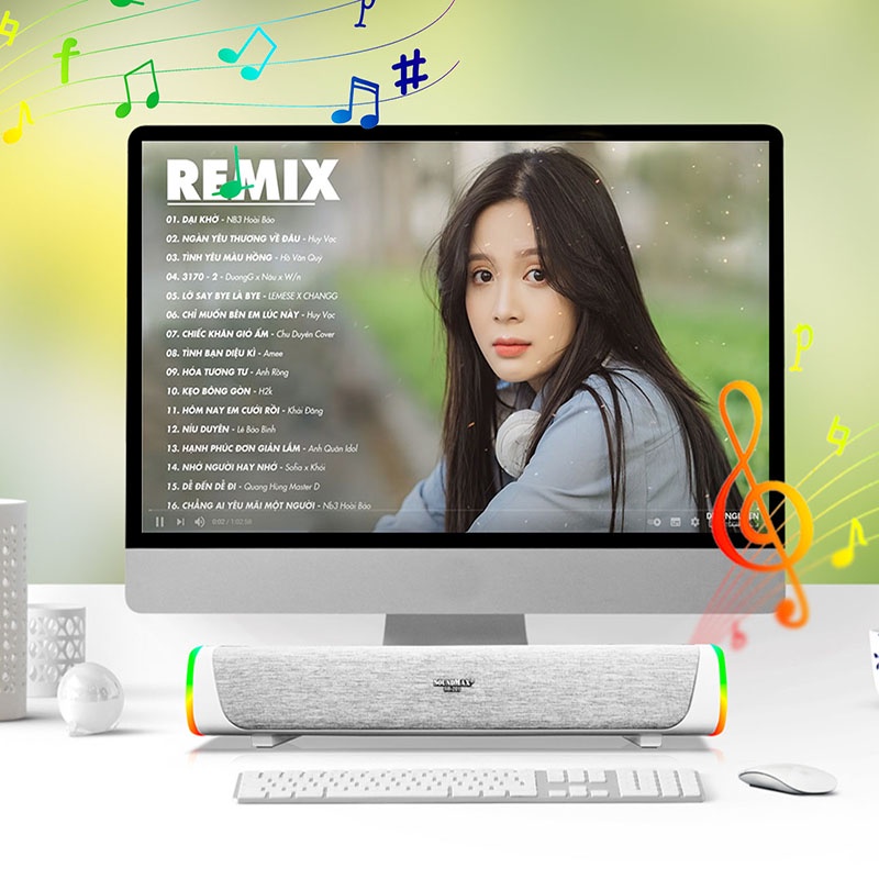 Loa vi tính Soundbar Soundmax SB-201 – Bluetooth