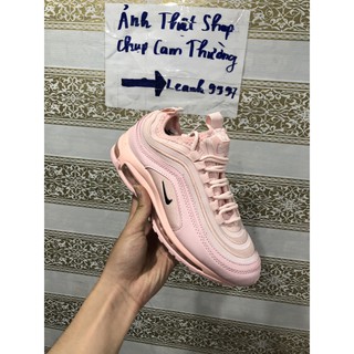 Giày sneaker thể thao hồng hồng đế