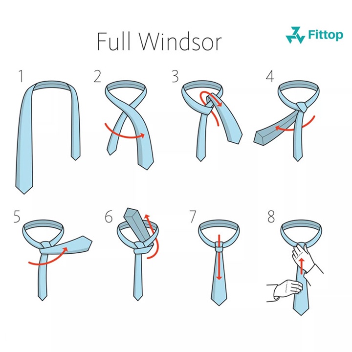 Cà Vạt Vải Cotton Sọc, Sang Trọng 6cm FITTOP CAVAT-400