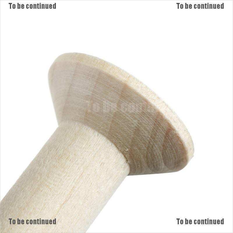Bộ 10 Cuộn Chỉ Gỗ Trắng 47mm X 31mm