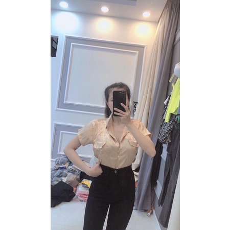 Quần Jean Giản Siêu Cao Rách Gối