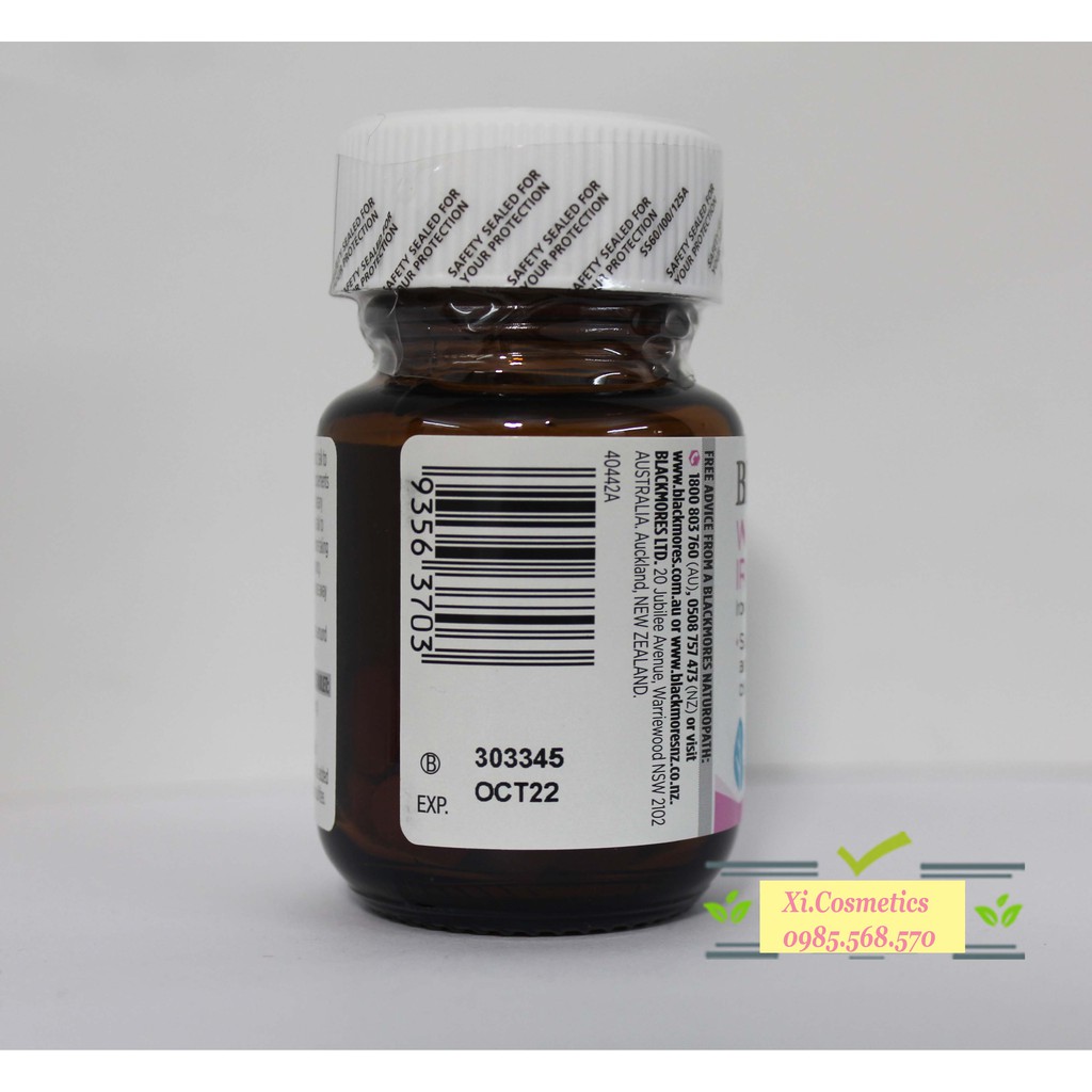 Sắt bầu Blackmores Pregnancy Iron lọ 30 viên