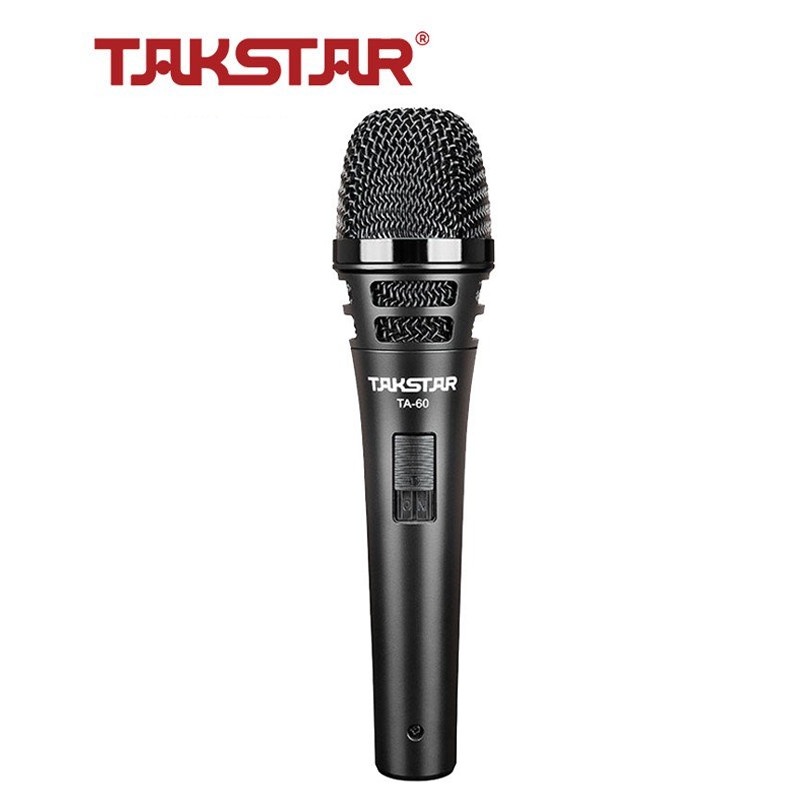 Mic hát karaoke có dây Takstar TA-60 lọc âm tốt
