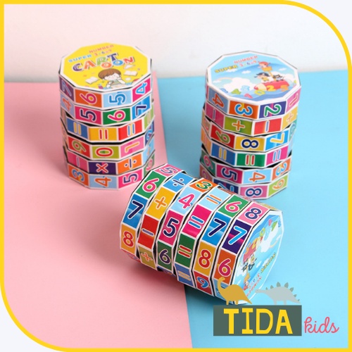 Đồ Chơi Rubik Toán Học 6 Tầng Giúp Bé Phát Triển Kỹ Năng Tư Duy, Đồ Chơi Toán Học TiDa Kids Shop Cho Bé Giá Tốt