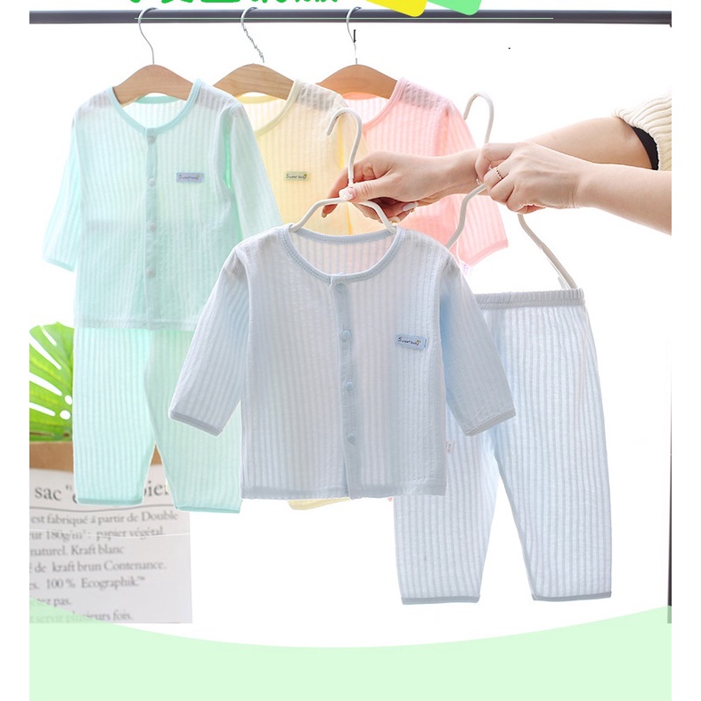 Bộ Quần Áo Tay lửng Cao Cấp Cho Bé Trai, Bé Gái Từ 6-14kg Mềm - Thoáng - Thấm Hút Mồ Hôi Cực Tốt - BO83