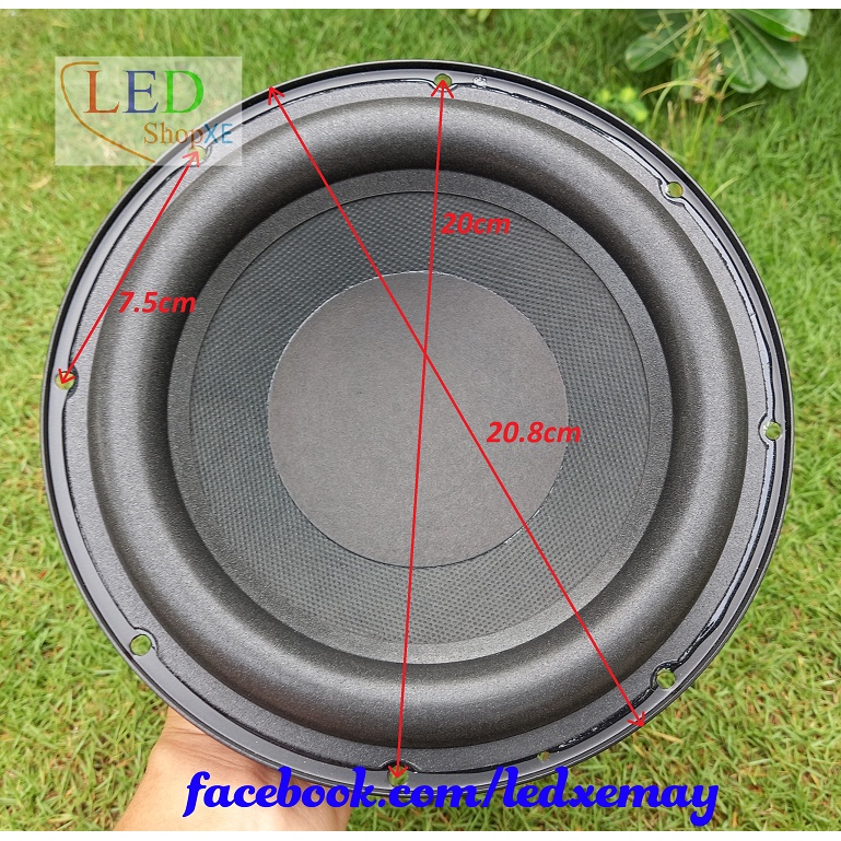 Củ loa Bass 8 inch 4ohm 100w chất lượng cao siêu trầm mạnh mẽ for SANSUI EX5 bass 20cm