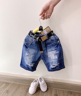 Quần ngố bé trai size lớn