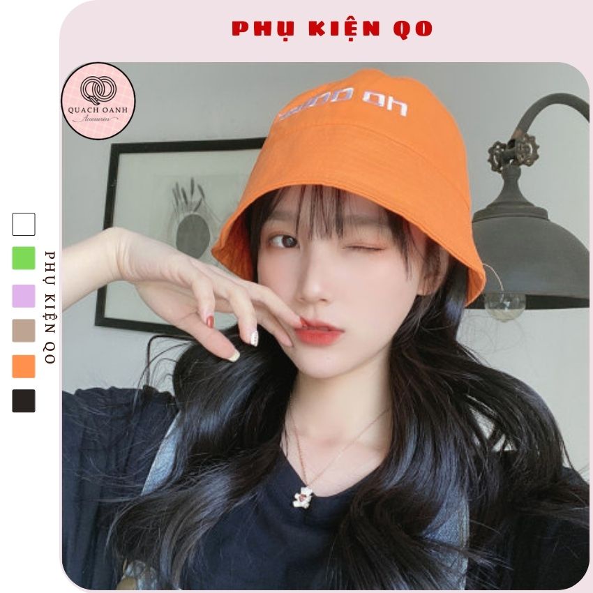 Mũ bucket tai bèo vành cụp chữ No Doubt unisex – MU53