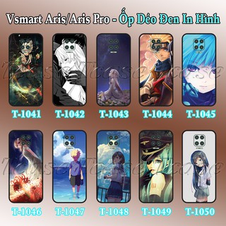 Ốp lưng Vsmart Aris/ Aris Pro dẻo đen in hình Anime siêu đẹp, siêu ngầu