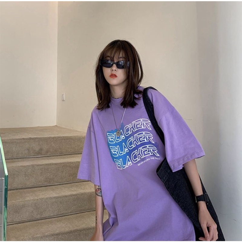 Áo phông tay lỡ form rộng, áo thun unisex nam nữ chất cotton LL032 | BigBuy360 - bigbuy360.vn