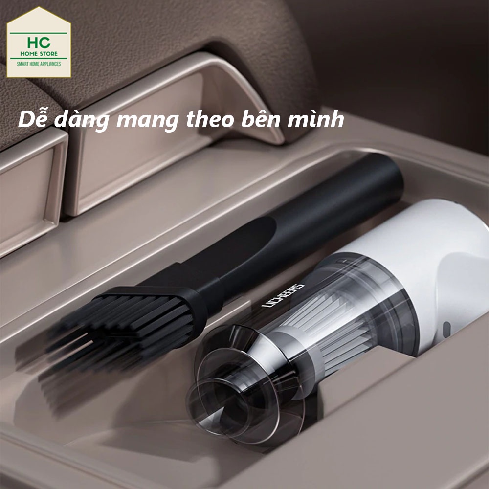 Máy Hút Bụi Mini Cầm Tay Không Dây Dùng Pin Sạc Rời, công suất cao 9000Pa, làm sạch ô tô, bàn phím, nệm,...