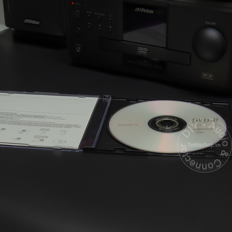 Đĩa trắng DVD có hộp Sony 4.7GB 120min 1X-16X - 1 chiếc
